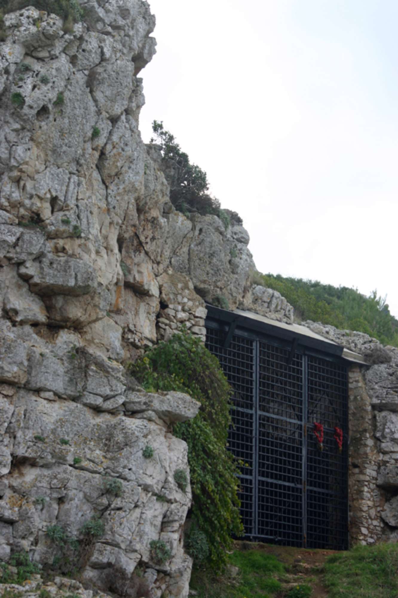 Ingresso a Grotta del Cavallo